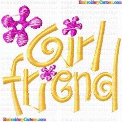 Girls 57 Embroidery Design