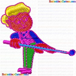 Golf 109 Embroidery Design