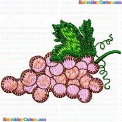 Grapes 10 Embroidery Design