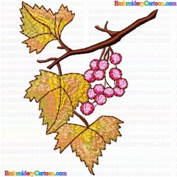 Grapes 22 Embroidery Design