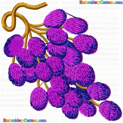 Grapes 28 Embroidery Design