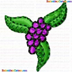 Grapes 32 Embroidery Design