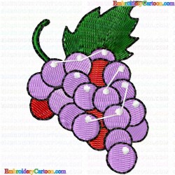 Grapes 37 Embroidery Design