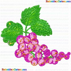 Grapes 5 Embroidery Design