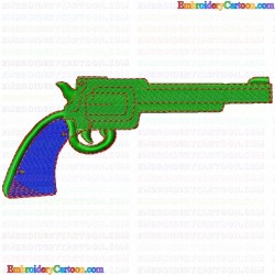 Guns 7 Embroidery Design