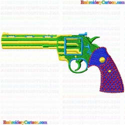 Guns 8 Embroidery Design