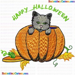 Halloween 10 Embroidery Design