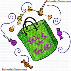 Halloween 12 Embroidery Design