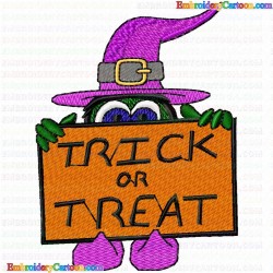 Halloween 17 Embroidery Design