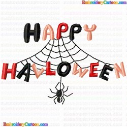 Halloween 18 Embroidery Design