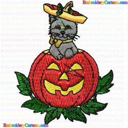 Halloween 42 Embroidery Design