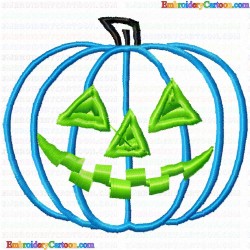 Halloween 4 Embroidery Design