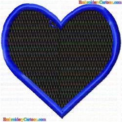 Hearts 101 Embroidery Design
