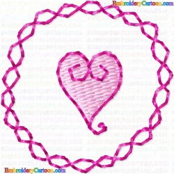 Hearts 114 Embroidery Design