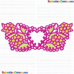 Hearts 118 Embroidery Design