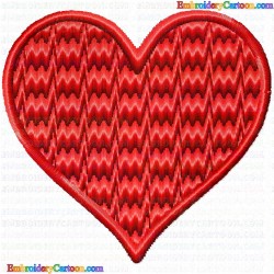 Hearts 119 Embroidery Design