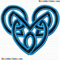 Hearts 121 Embroidery Design