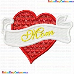 Hearts 144 Embroidery Design