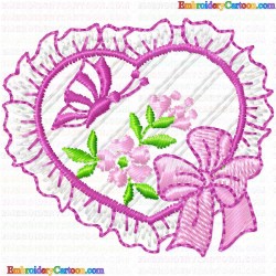 Hearts 27 Embroidery Design