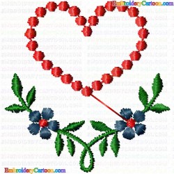 Hearts 31 Embroidery Design