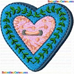 Hearts 41 Embroidery Design