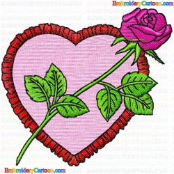 Hearts 47 Embroidery Design