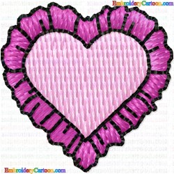 Hearts 48 Embroidery Design