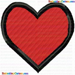 Hearts 52 Embroidery Design