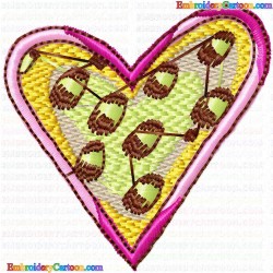 Hearts 66 Embroidery Design