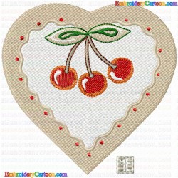 Hearts 7 Embroidery Design