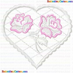 Hearts 9 Embroidery Design