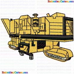 Heavy Equipment 1 Embroidery Design