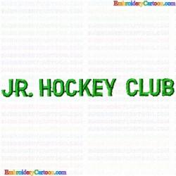 Hockey 23 Embroidery Design