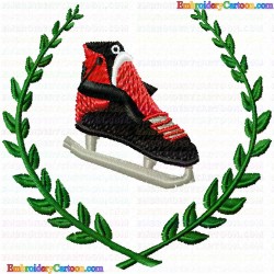 Hockey 33 Embroidery Design