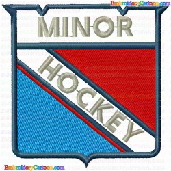 Hockey 51 Embroidery Design