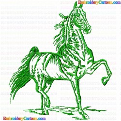 Horses 115 Embroidery Design