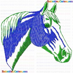 Horses 144 Embroidery Design