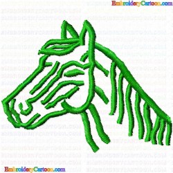 Horses 150 Embroidery Design