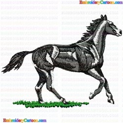 Horses 1 Embroidery Design