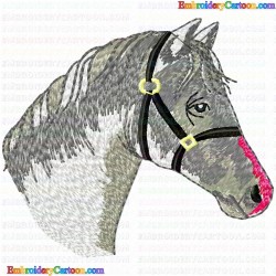 Horses 206 Embroidery Design