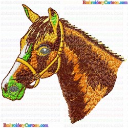 Horses 208 Embroidery Design