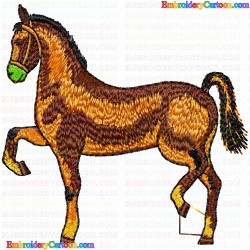 Horses 217 Embroidery Design