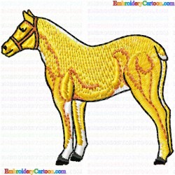 Horses 21 Embroidery Design