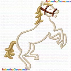 Horses 223 Embroidery Design