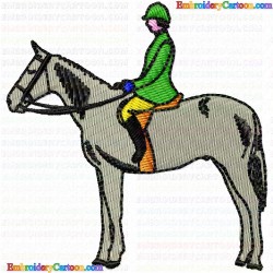 Horses 226 Embroidery Design