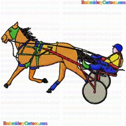 Horses 228 Embroidery Design