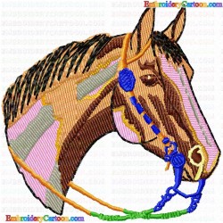 Horses 229 Embroidery Design