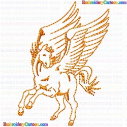 Horses 245 Embroidery Design