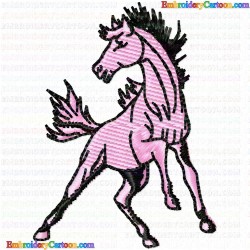 Horses 247 Embroidery Design