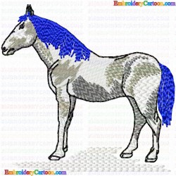 Horses 248 Embroidery Design